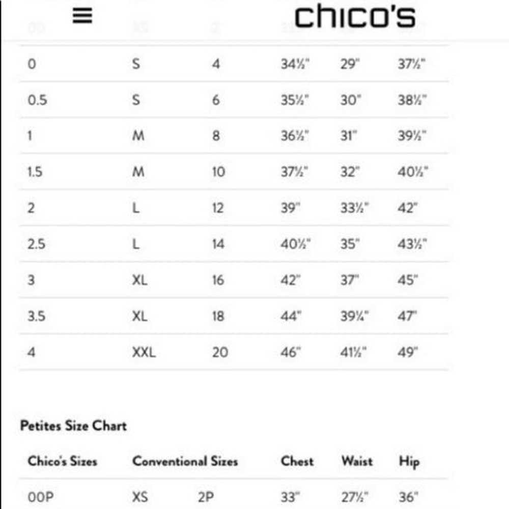 Chicos Chicos Color Pop Pattern Open Long Lagenlo… - image 8