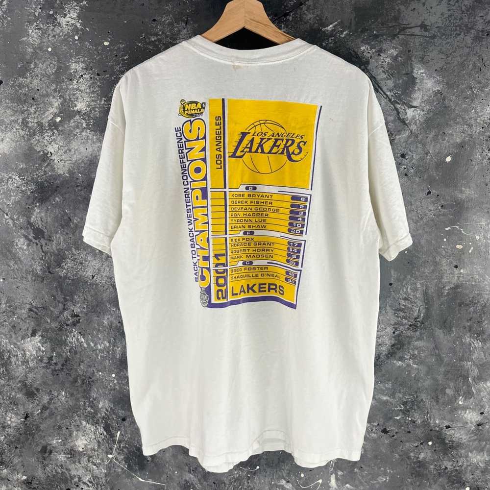 NBA × Vintage Vintage 2001 Los Angeles Lakers shi… - image 2