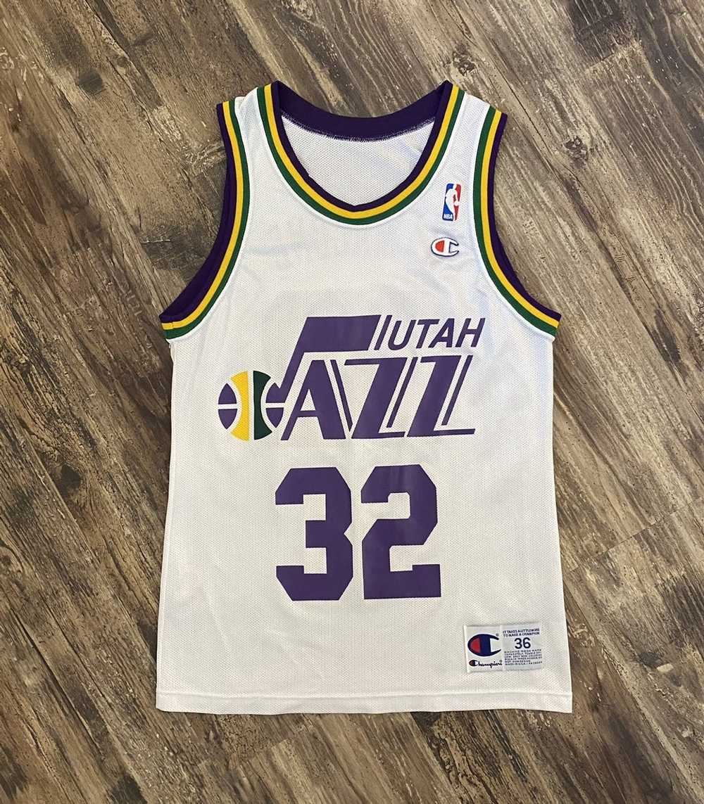 Champion × Vintage Vintage Karl Malone Utah Jazz … - image 1