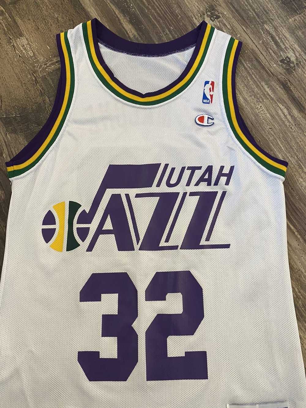 Champion × Vintage Vintage Karl Malone Utah Jazz … - image 3