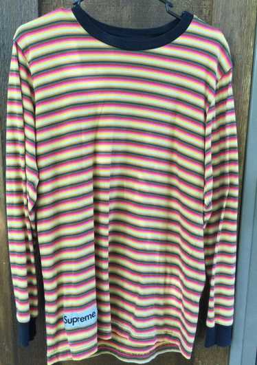 Supreme multi clearance stripe long sleeve