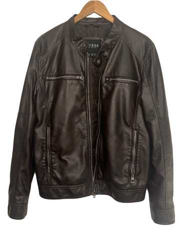 Guess Leather Biker Jacket