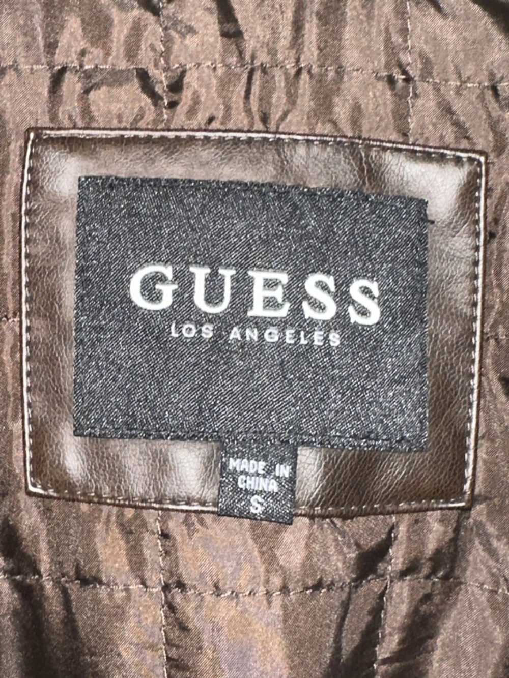 Guess Leather Biker Jacket - image 3