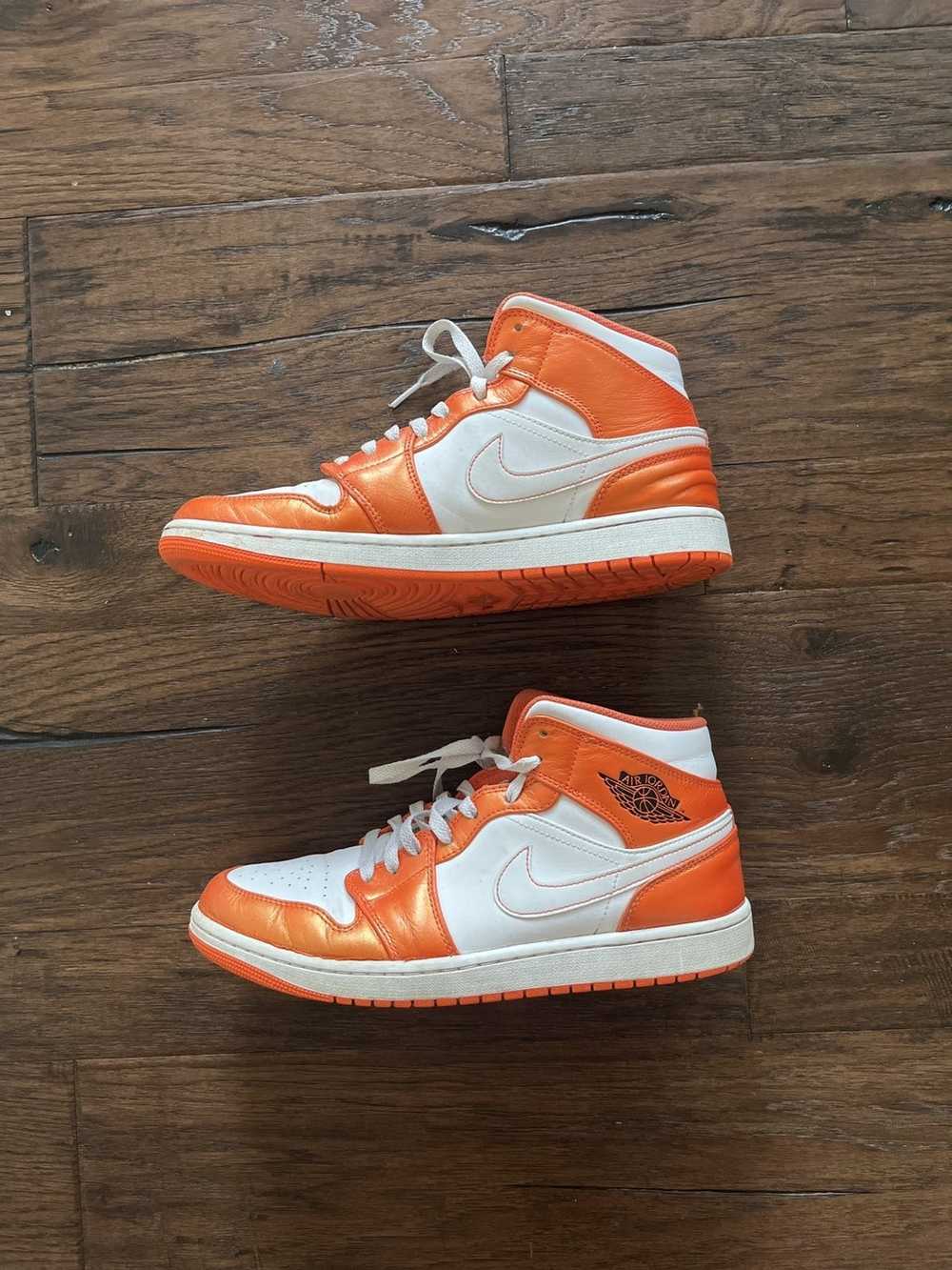 Jordan Brand × Nike Orange jordan ones - image 1