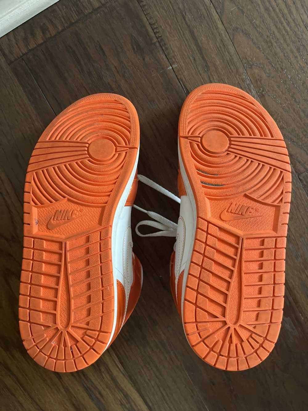 Jordan Brand × Nike Orange jordan ones - image 5