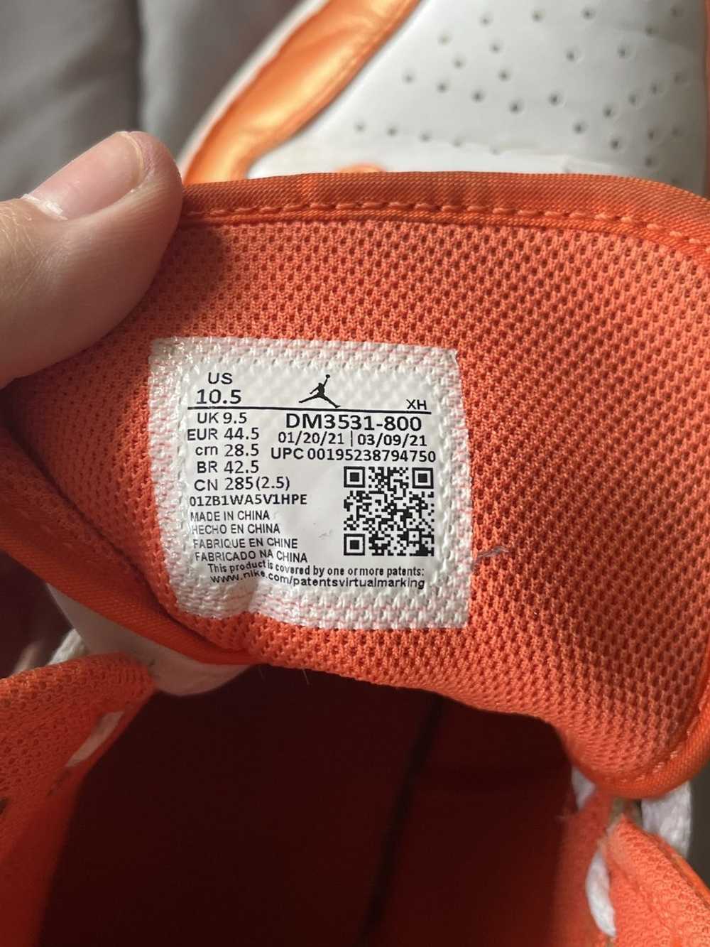 Jordan Brand × Nike Orange jordan ones - image 6