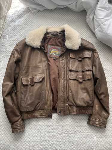 ・vintage lamb leather coat ビンテージ　ラムレザー Vintage lamb leather jacket - Gem
