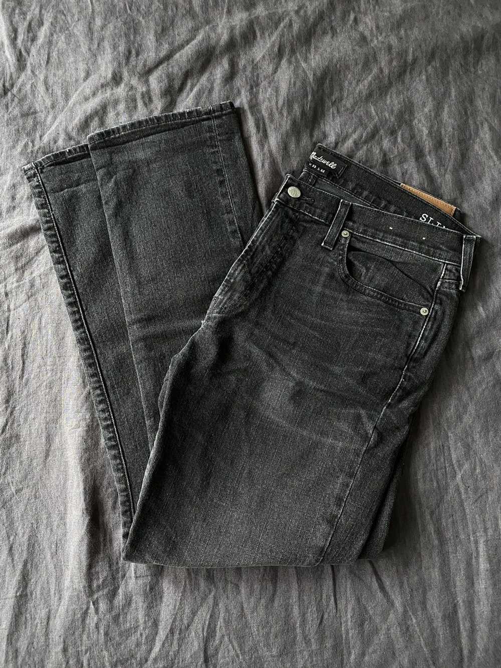 Madewell Black Slim Jeans - 35x32 - image 1