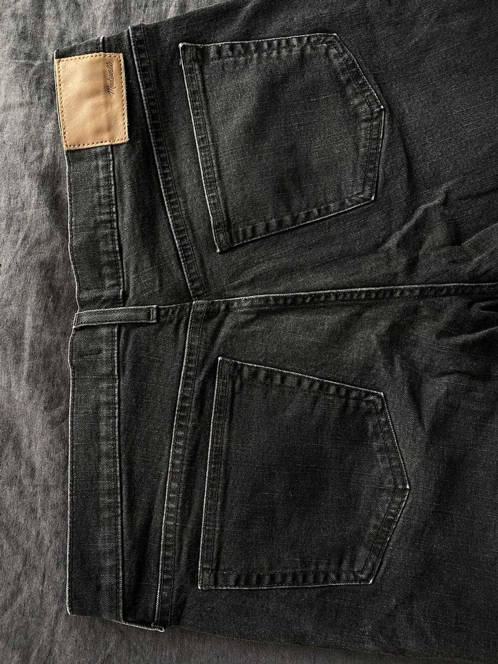 Madewell Black Slim Jeans - 35x32 - image 6
