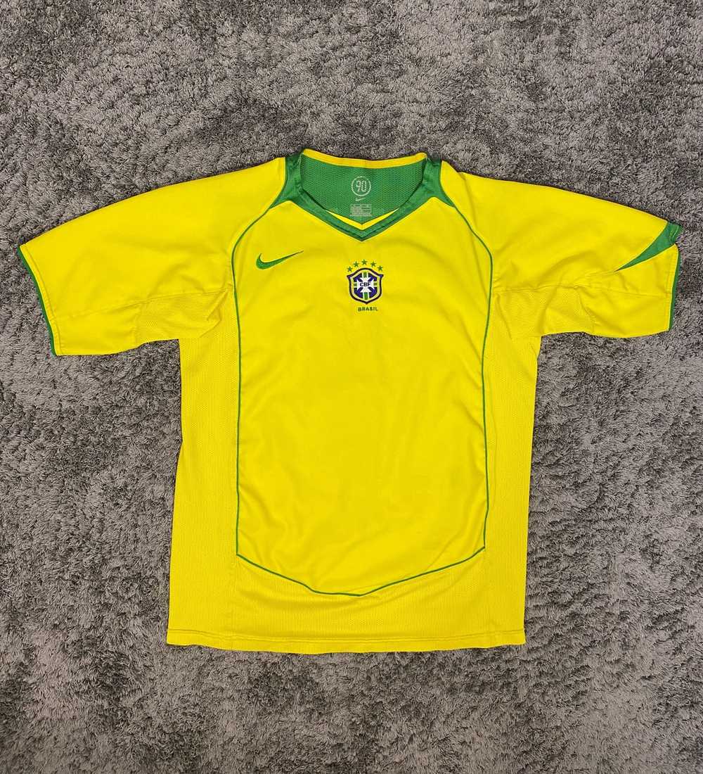 Vintage 90s Brasil Umbro World Cup Home Soccer Football Jersey Size 12 Kids  Youth -  Portugal
