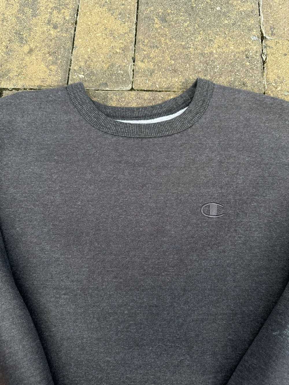 Champion Vintage Grey Champion Sweatshirt/Crewneck - image 2