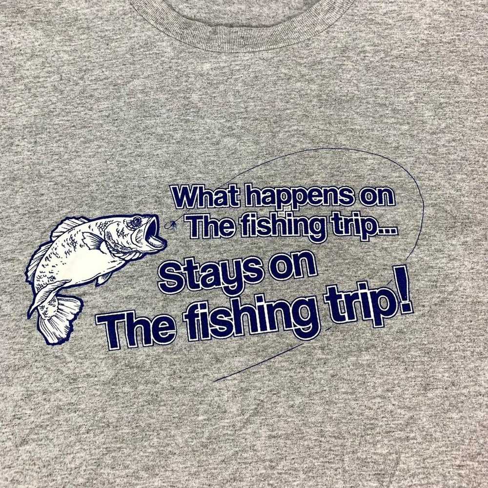 Vintage Vintage 90s fishing t-shirt - image 2