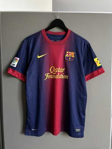 Nike Barcelona 2011 2012 Away #9 Alexis Soccer Jersey Size M Black Football