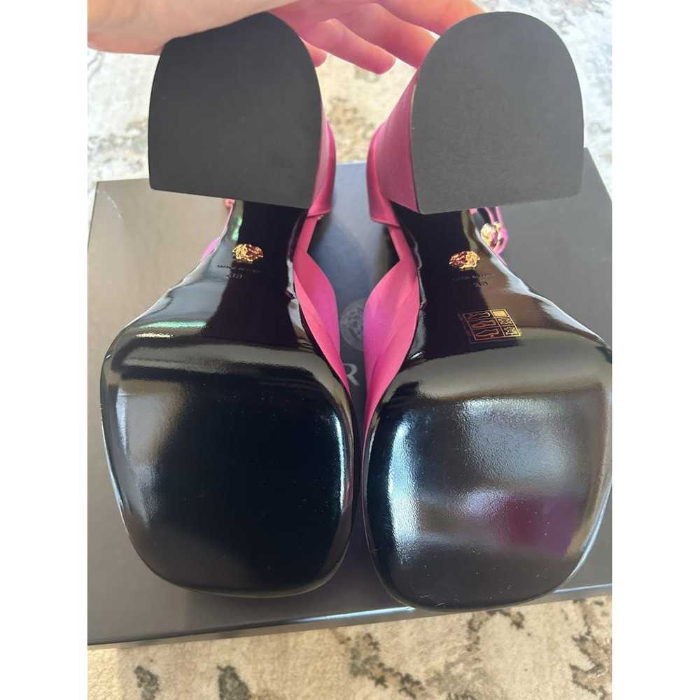 Versace Medusa Aevitas leather heels - image 5
