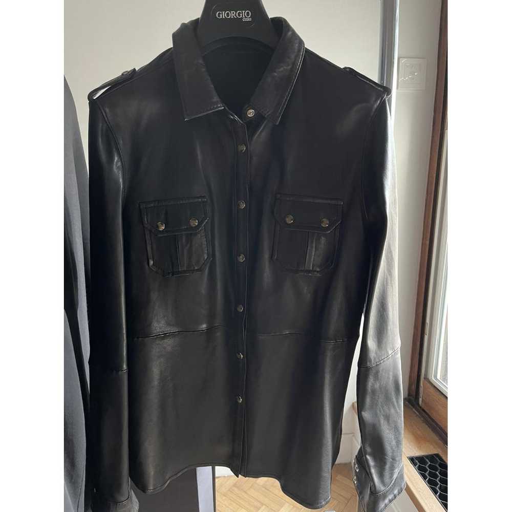 Giorgio & Mario Leather biker jacket - image 2