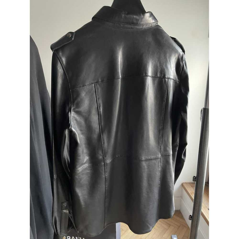 Giorgio & Mario Leather biker jacket - image 3