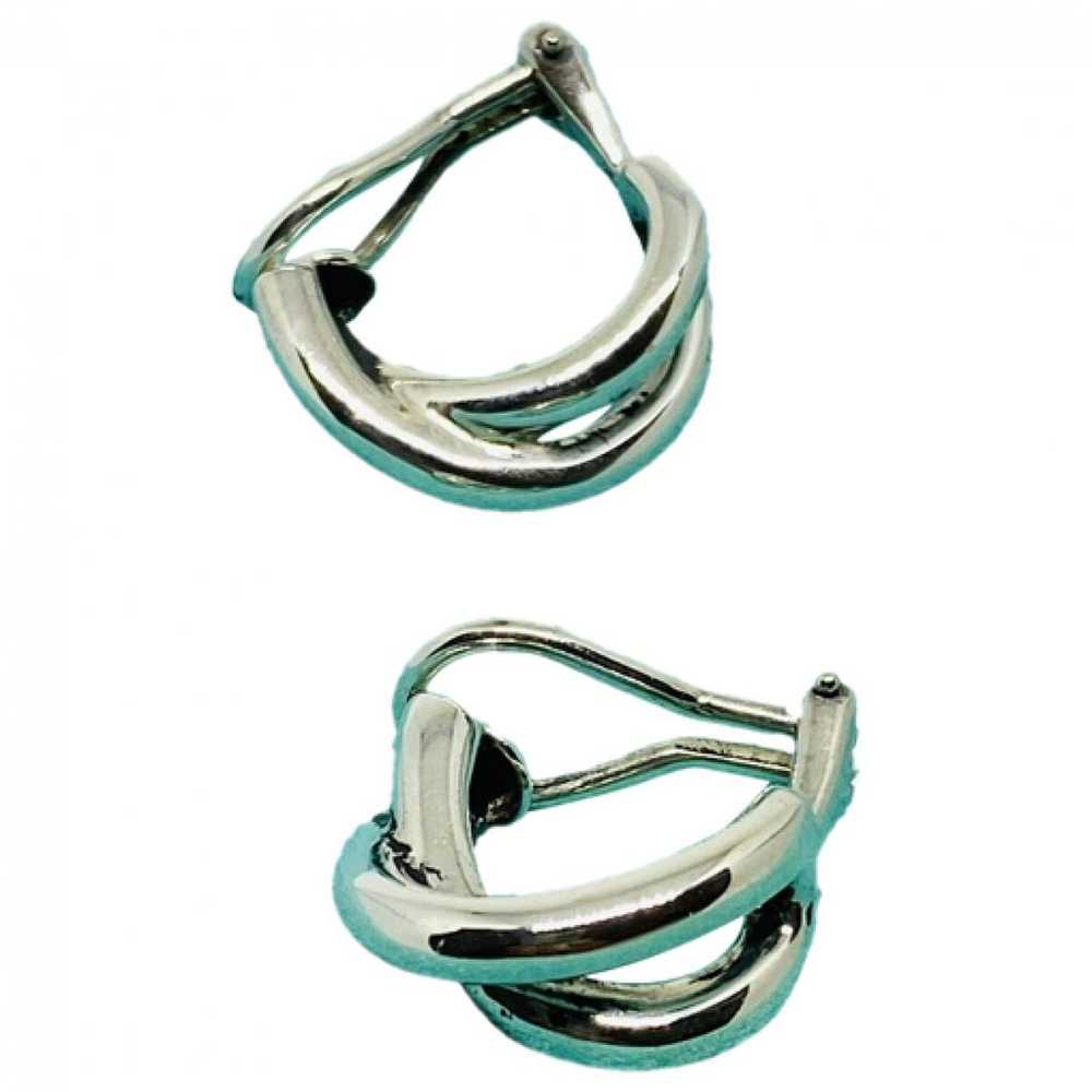 Tiffany & Co Paloma Picasso silver earrings - image 1