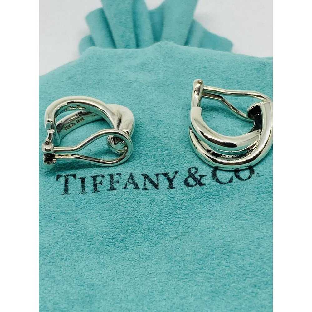 Tiffany & Co Paloma Picasso silver earrings - image 3