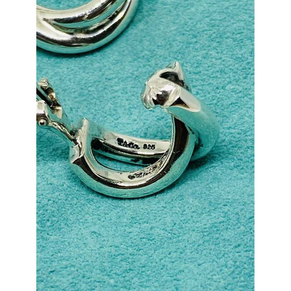 Tiffany & Co Paloma Picasso silver earrings - image 6