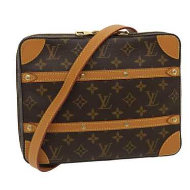 Louis Vuitton Sold Out Brand New Monogram Soft Trunk Messenger PM Crossbody  Bag Brown Leather Cloth Gold-plated ref.198703 - Joli Closet