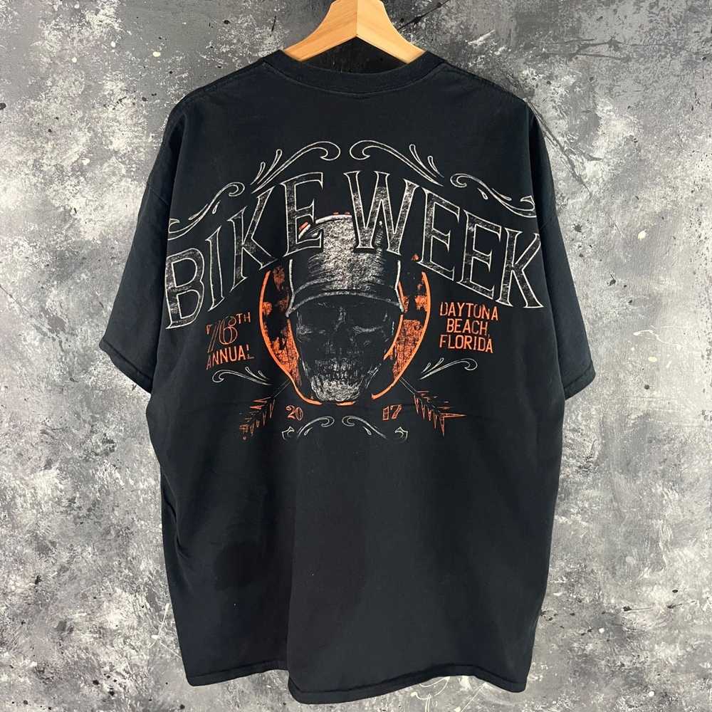 Vintage Vintage Y2K Bike Week shirt - image 2