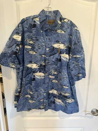 Other Magellan sportswear men’s fish print shirt. 