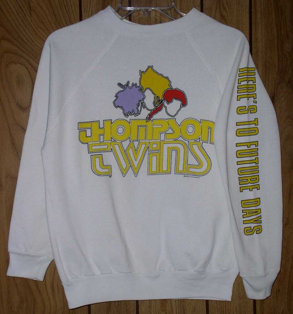 Band Tees × Very Rare × Vintage Thompson Twins Co… - image 1