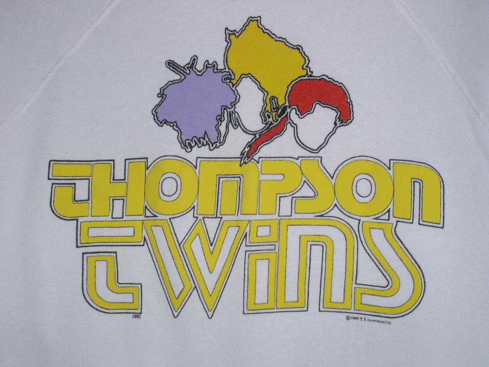 Band Tees × Very Rare × Vintage Thompson Twins Co… - image 3