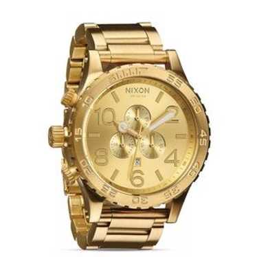 時計 NIXON 51-30 CHRONO ALLGOLD 51-30 Chrono Watch | All Gold | Men's Stainless Steel – Nixon US