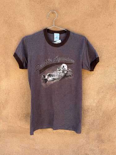 Seattle Aquarium Otter T-shirt - image 1