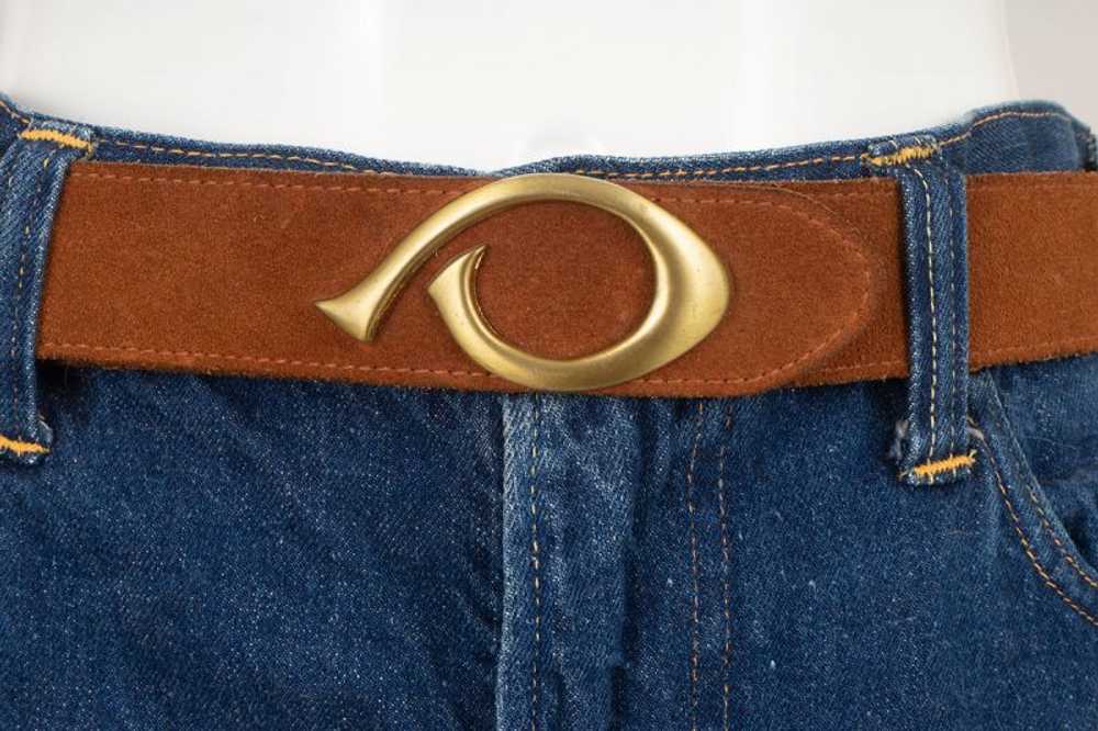 Vintage 70s Eye Buckle Belt - image 2