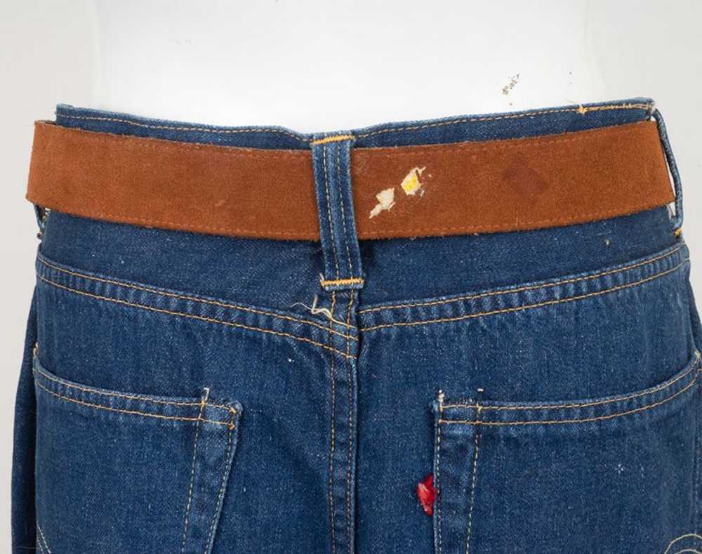 Vintage 70s Eye Buckle Belt - image 5