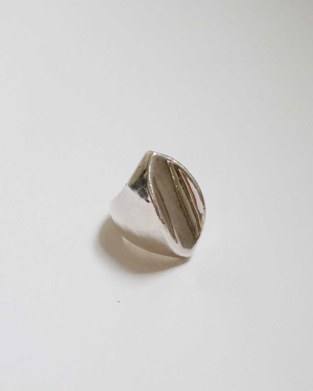 Silver Ring / size: 8 - image 2