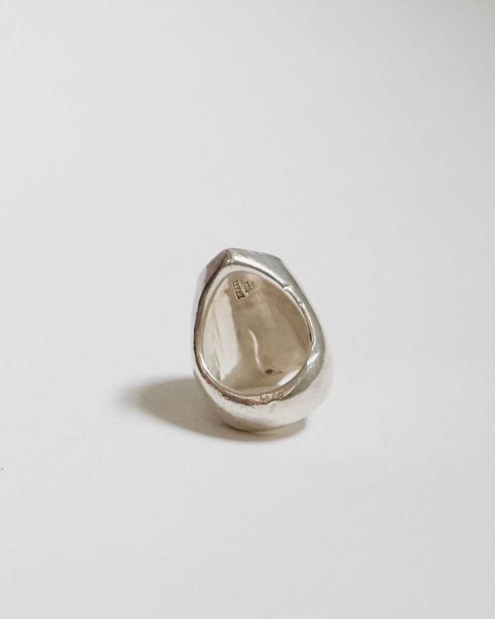 Silver Ring / size: 8 - image 6