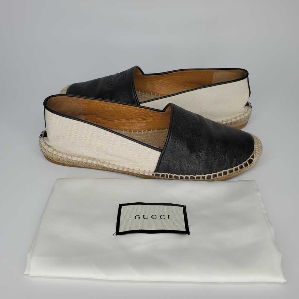 Gucci Leather espadrilles - image 4