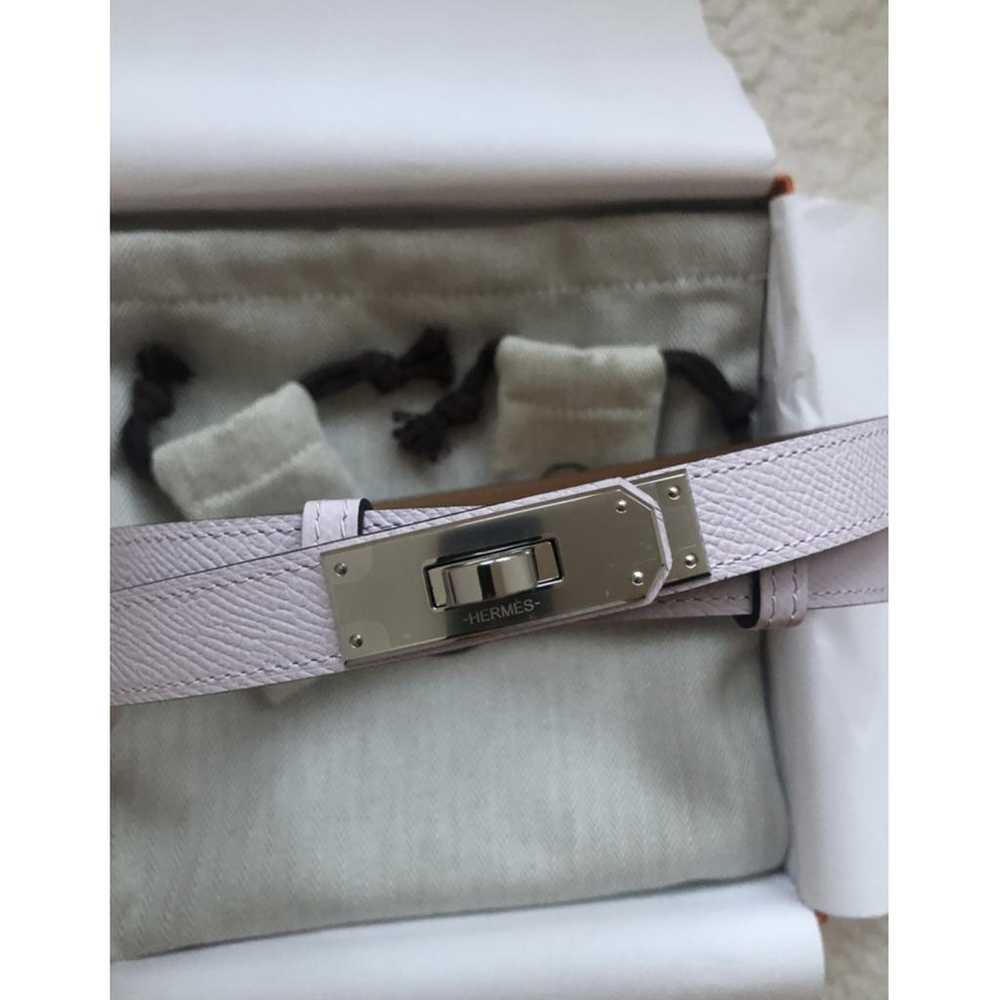 Hermès Kelly leather belt - image 2