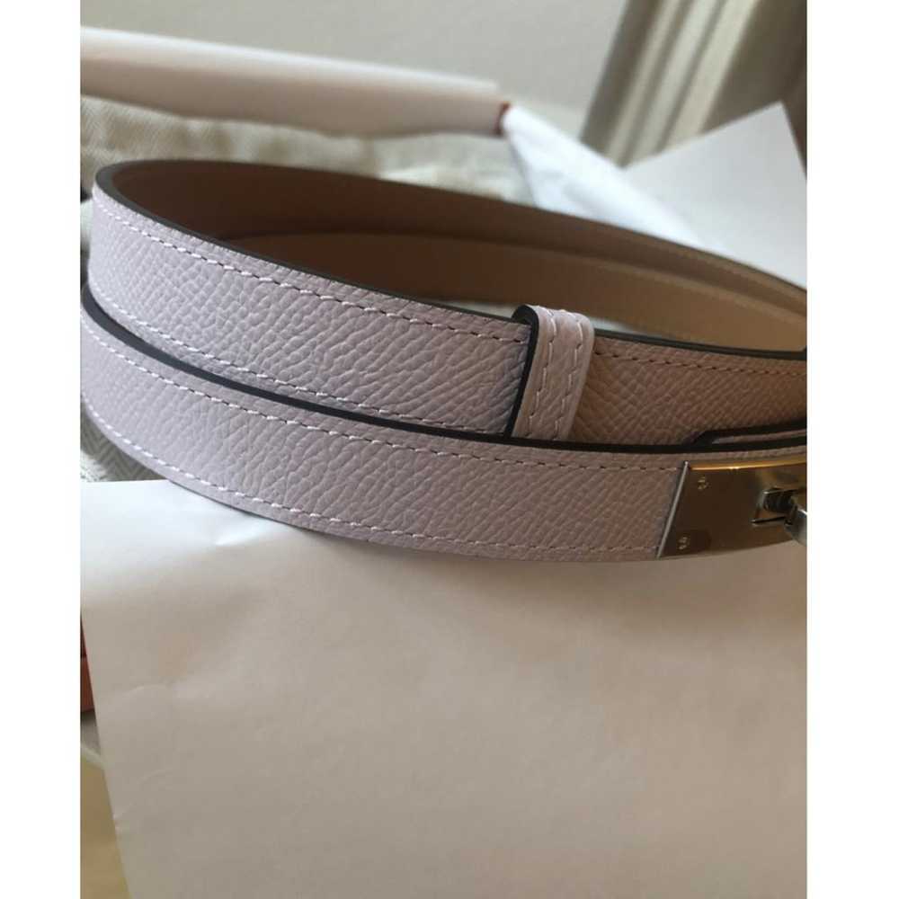 Hermès Kelly leather belt - image 3