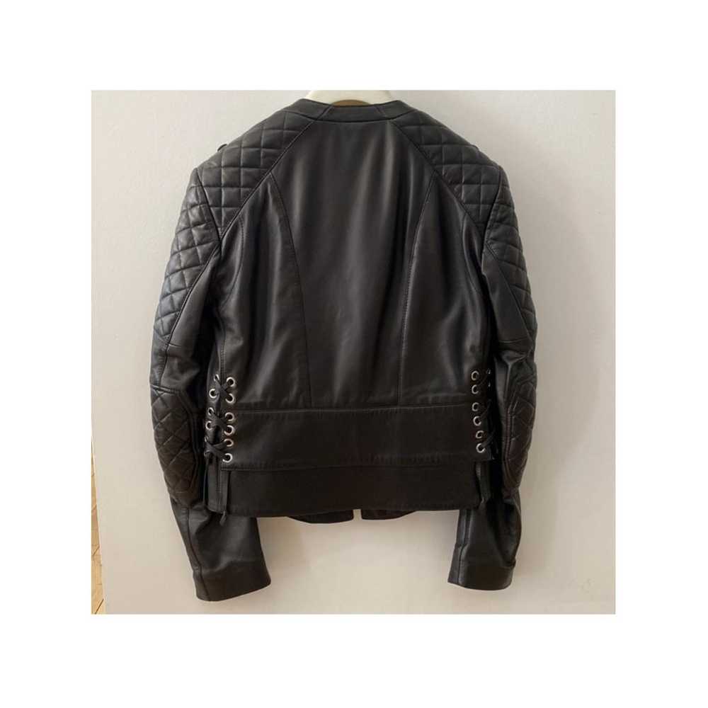 Balenciaga Leather biker jacket - image 12