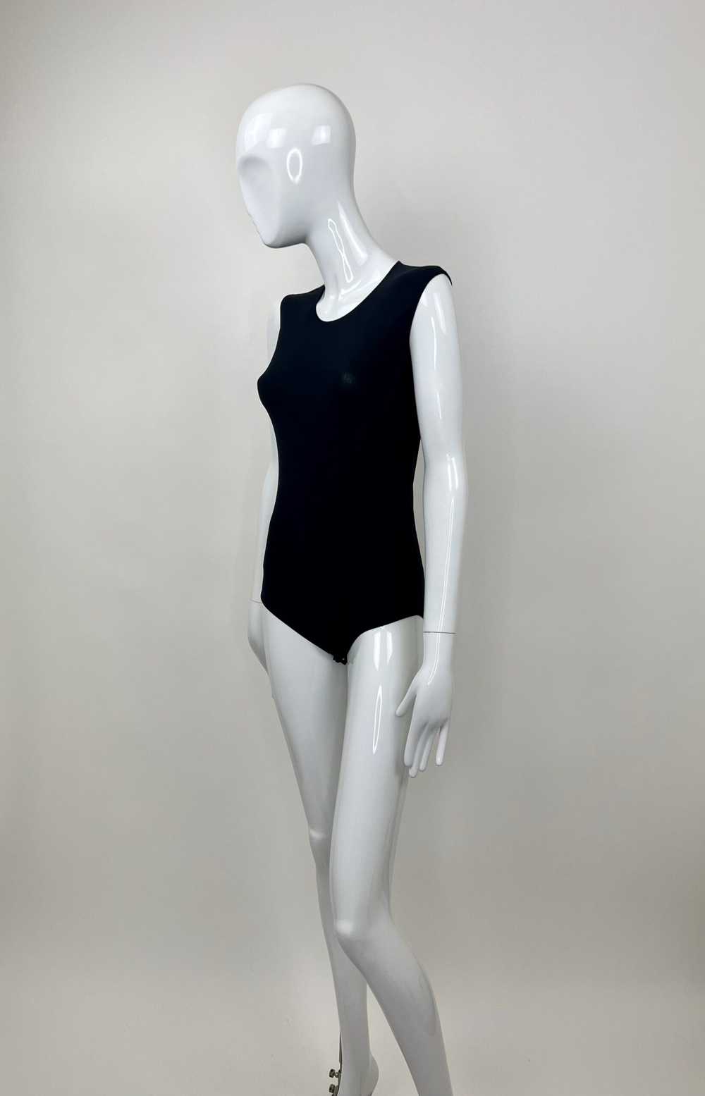 Maison Margiela Black Nylon Bodysuit - image 5