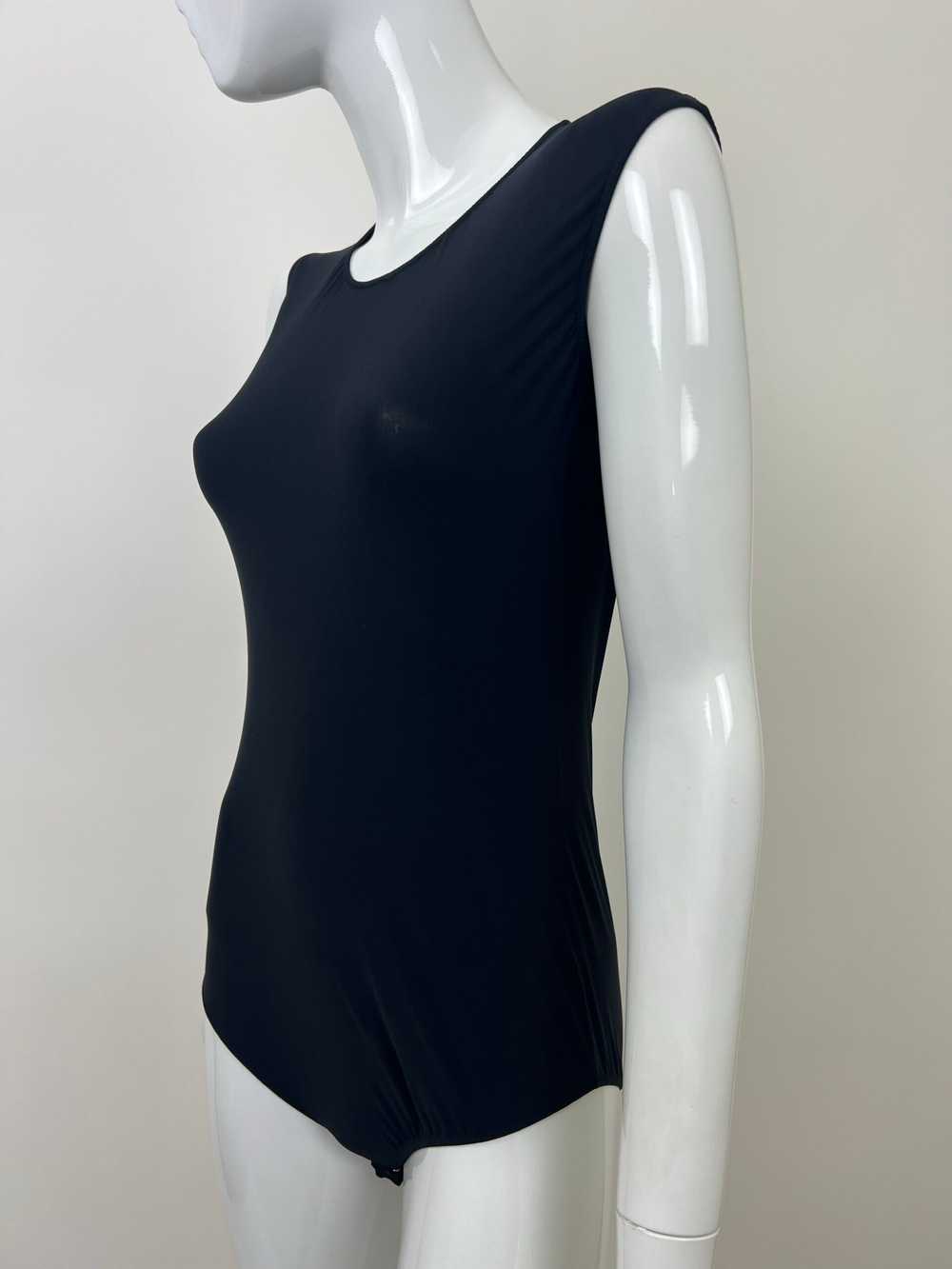 Maison Margiela Black Nylon Bodysuit - image 6