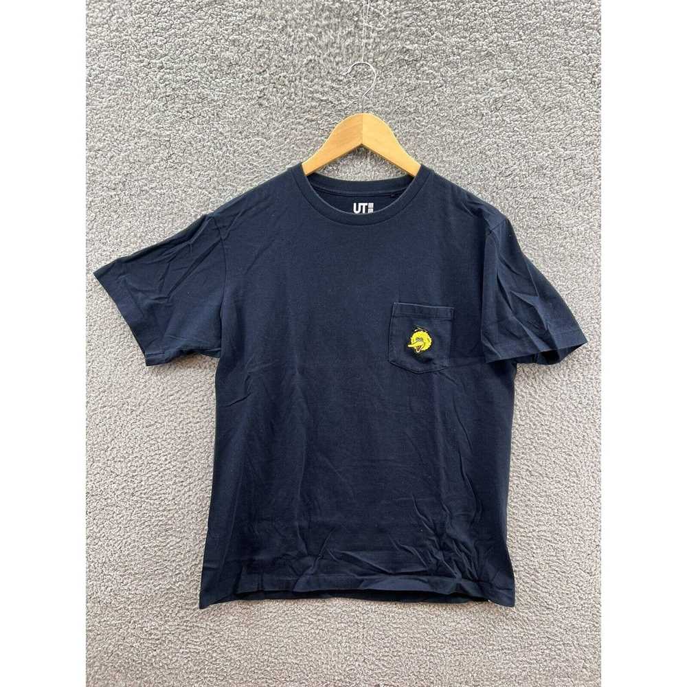 Uniqlo KAWS Sesame Street Uniqlo Blue Pocket T-shirt … - Gem