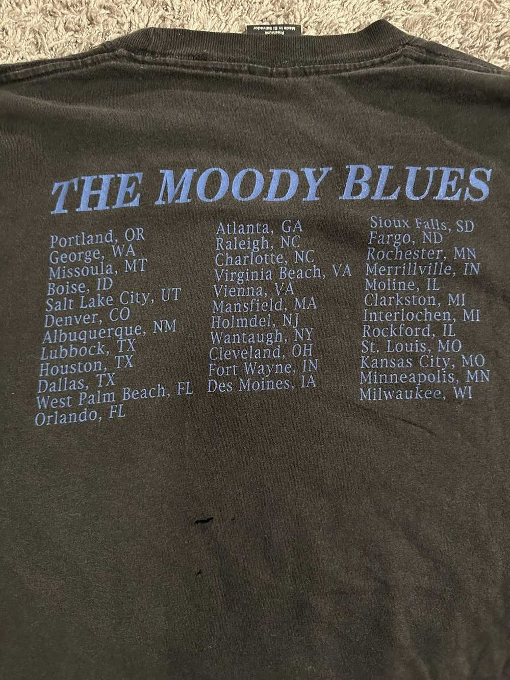 Band Tees × Giant × Vintage 1997 Moody Blues Tour… - image 5