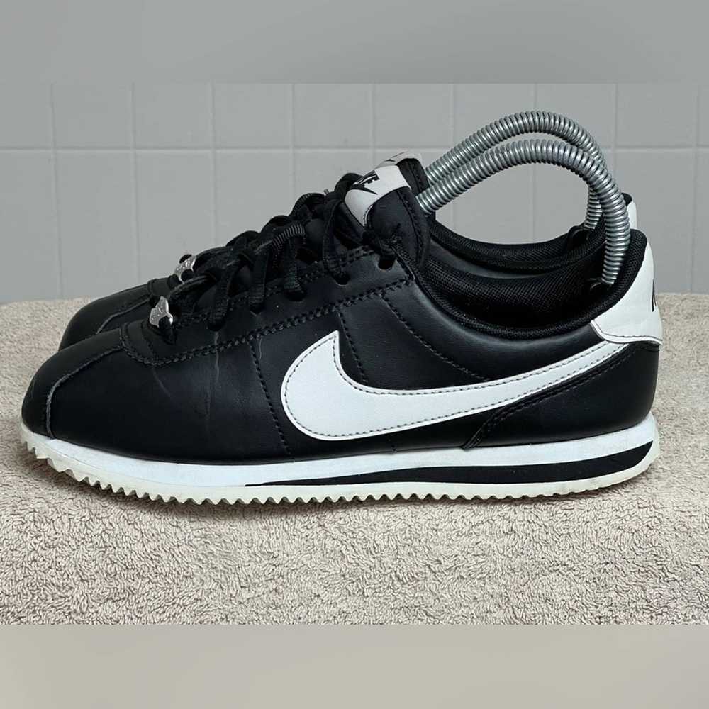 Nike Nike CORTEZ Basic LTR SE Black w/ White WOME… - image 1