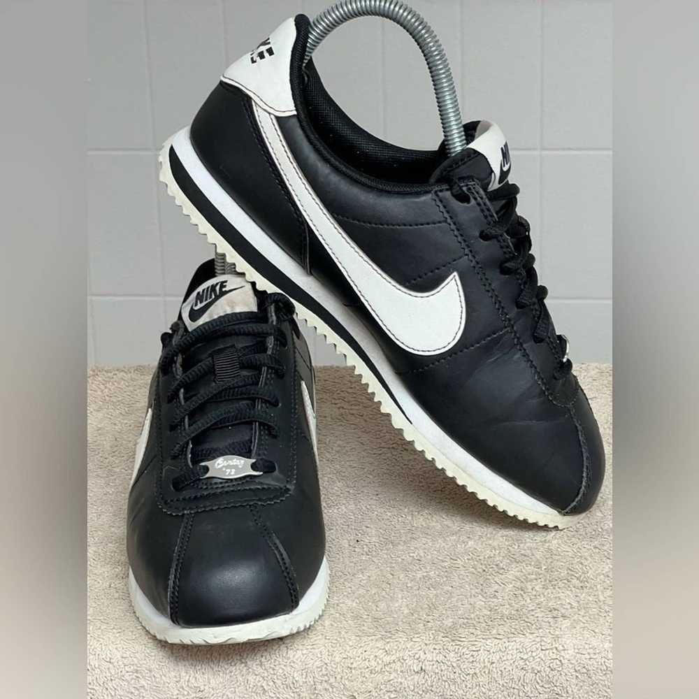 Nike Nike CORTEZ Basic LTR SE Black w/ White WOME… - image 2