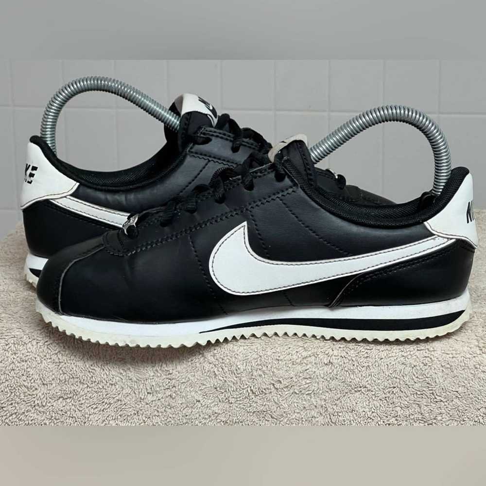 Nike Nike CORTEZ Basic LTR SE Black w/ White WOME… - image 4