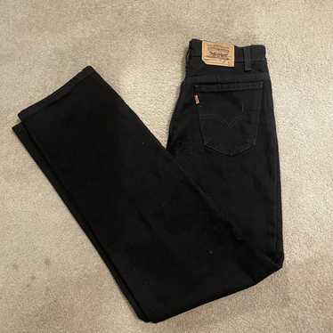 Levi's Black Levi’s orange tag jeans