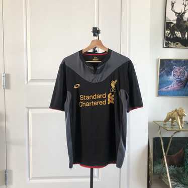 Warrior Liverpool 2012 Away Football Shirt - Black - L – Headlock