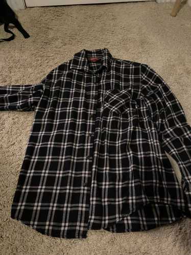 Arizona Jean Company × Vintage Black flannel shirt