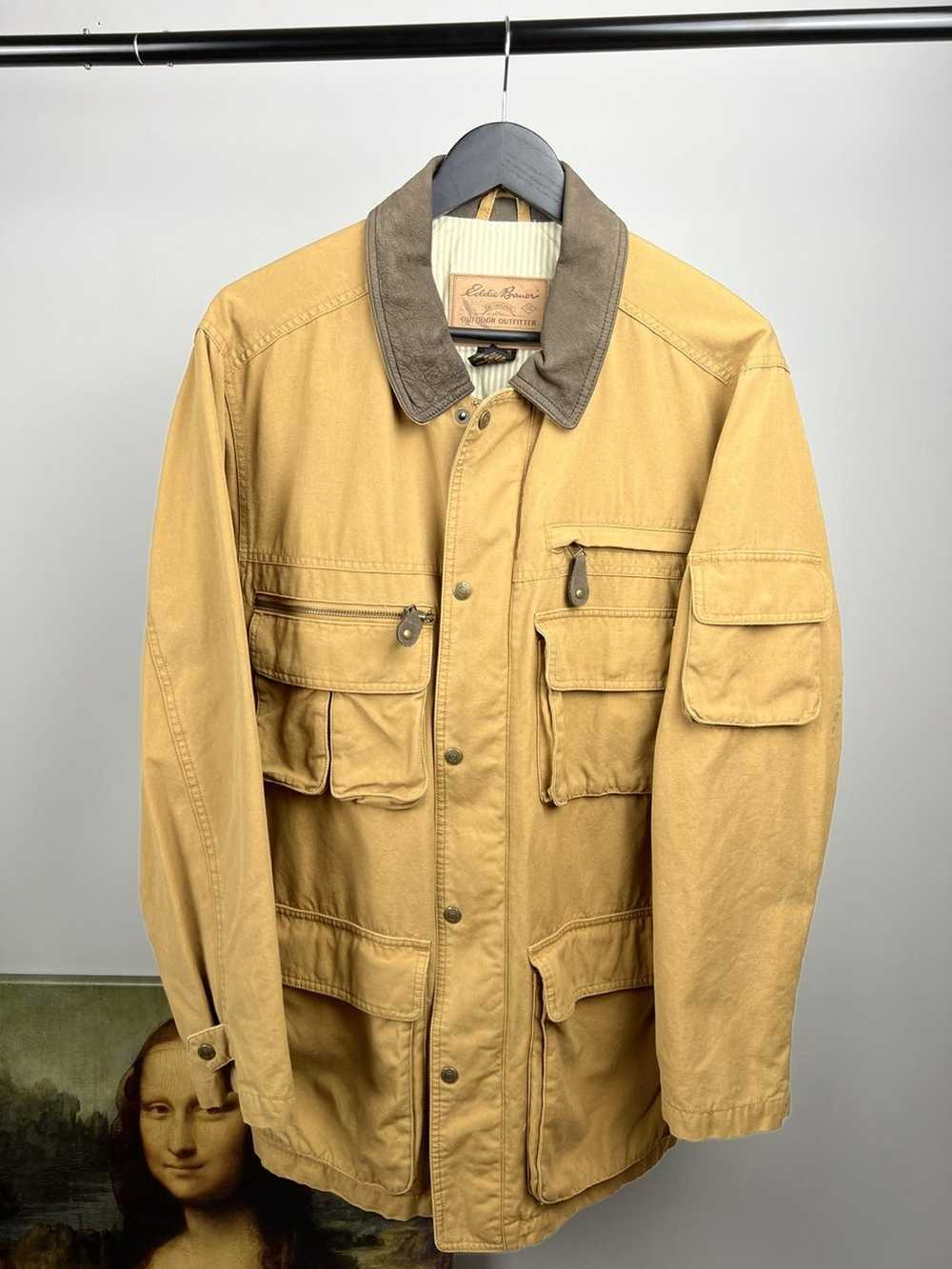 Denim Jacket × Eddie Bauer × Vintage Rare vintage… - image 1