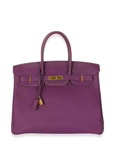 Hermès Pre-Owned 2014 Birkin 35 handbag - Purple